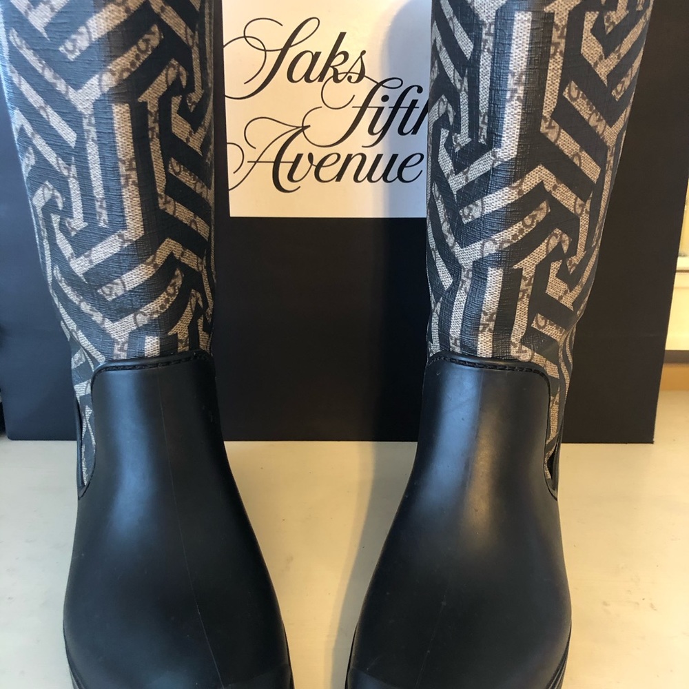 Gucci Caleido Rain Boots